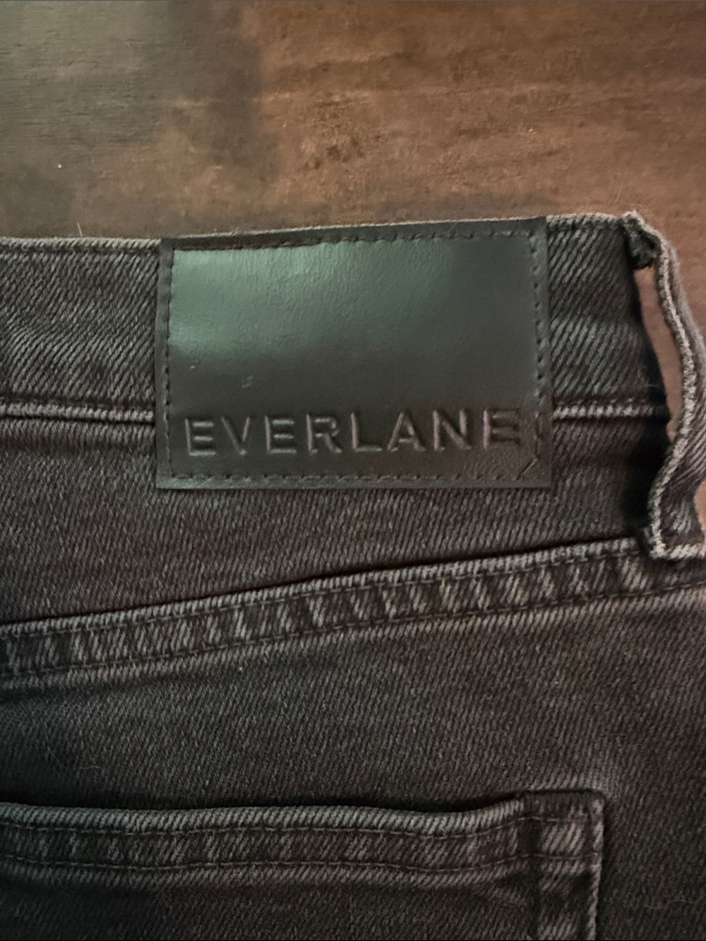 Everlane The ’90s Forever Jean Black High Rise Straight Leg 27 NWT - Picture 5 of 13